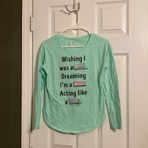 Justice Top with removable words